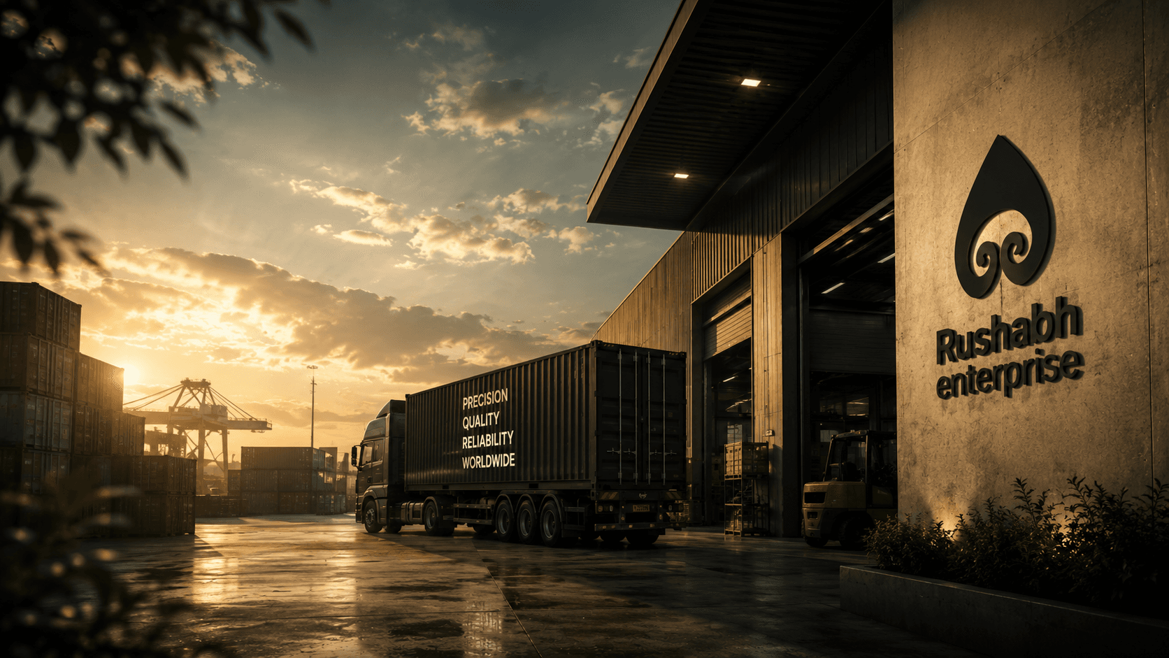 Rushabh Enterprise export warehouse: precision, quality, reliability worldwide